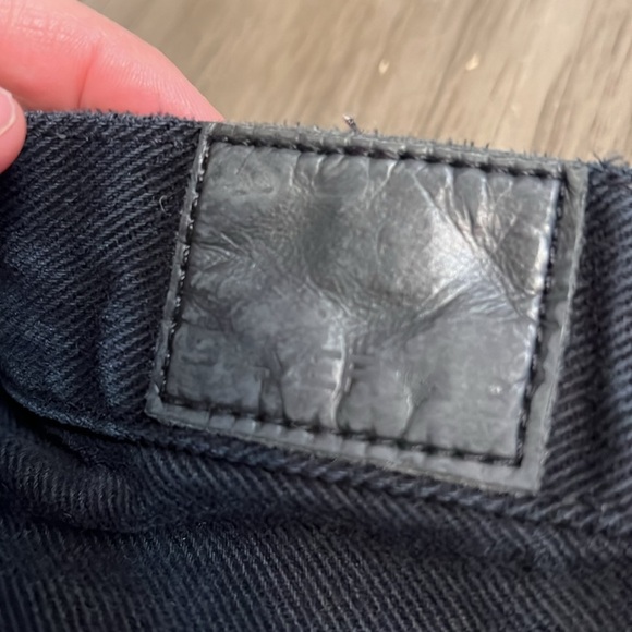 SILVERTAB LEVIS 90’s VINTAGE LOOSE FIT BLACK JEANS MADE IN USA WOMENS 28 - Picture 9 of 16